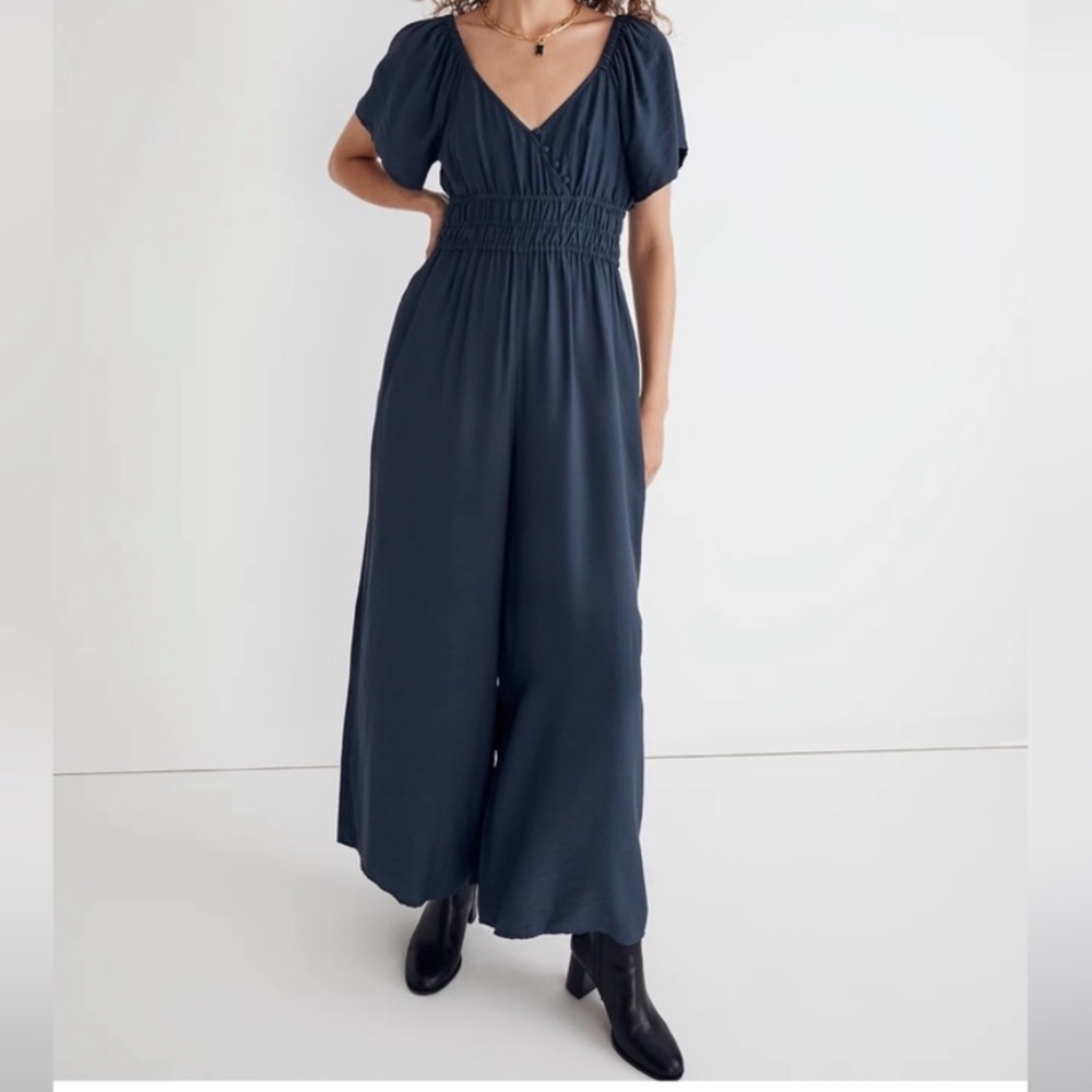 Madewell Dark Navy Blue Jumpsuit